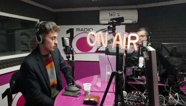 OSPITE PIETRO CINTURA SU RADIO 102 “TOP LIVE RADIO”